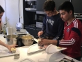 Elliot et Nicolas en cuisine